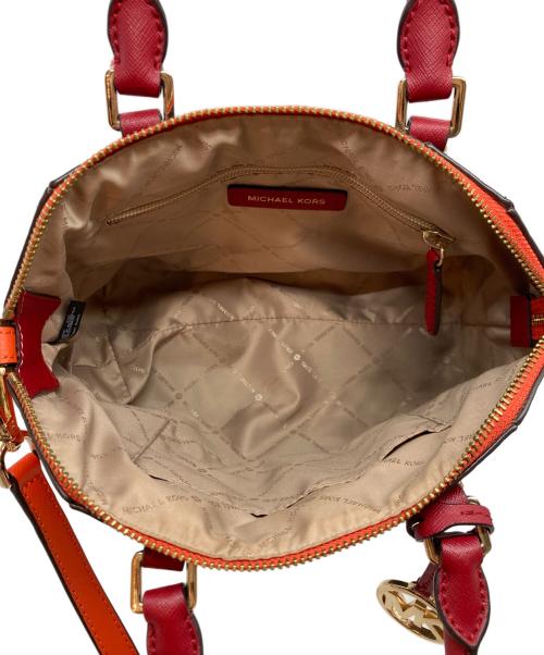 MICHAEL KORS（マイケル・コース）MICHAEL KORS (マイケルコース) 2WAYバッグ ブラウンの古着・服飾アイテム