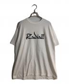 RADIALLラディアル）の古着「Riddim プリントTシャツ」｜ホワイト