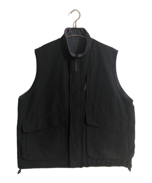 PWA（プア）PWA (プア) WIND-STOP RV VEST/ウィンドストップリバーシブルベスト ブラック サイズ:Lの古着・服飾アイテム