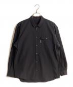 RIDGE MOUNTAIN GEARリッジマウンテン ギア）の古着「Basic Long Sleeve Shirt/ベーシックロングスリーブシャツ」｜ブラック