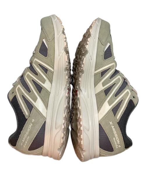 SALOMON（サロモン）SALOMON (サロモン) X-MISION 4 SUEDE/エックスミッション 4 スエード  アイボリー サイズ:US9.5の古着・服飾アイテム