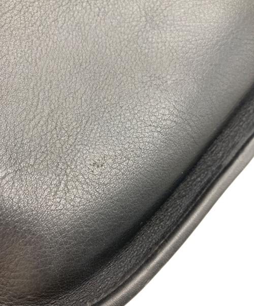 COACH（コーチ）COACH (コーチ) レザーショルダーバッグ ネイビーの古着・服飾アイテム