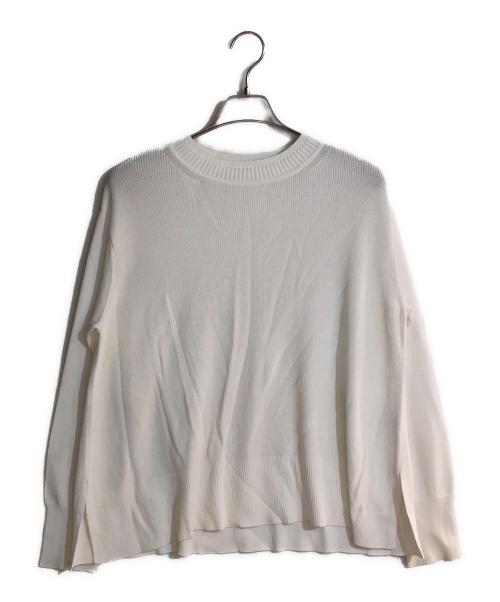 theory luxe（セオリーリュクス）theory luxe (セオリーリュクス) Chiaro Aulli Sweater ホワイト サイズ:Mの古着・服飾アイテム