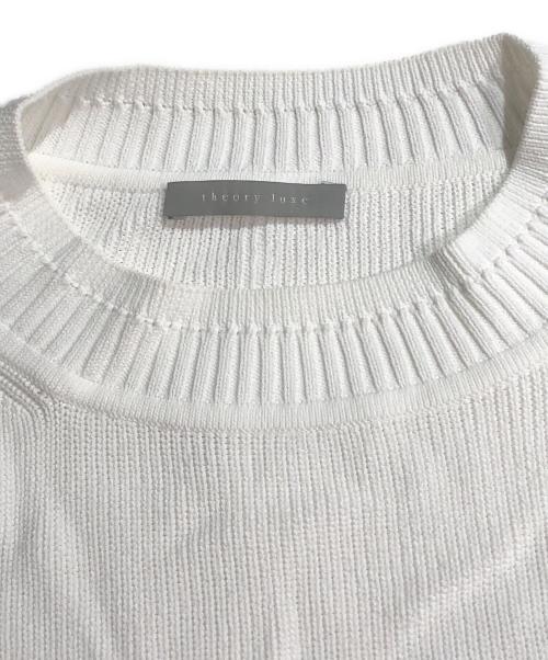 theory luxe（セオリーリュクス）theory luxe (セオリーリュクス) Chiaro Aulli Sweater ホワイト サイズ:Mの古着・服飾アイテム