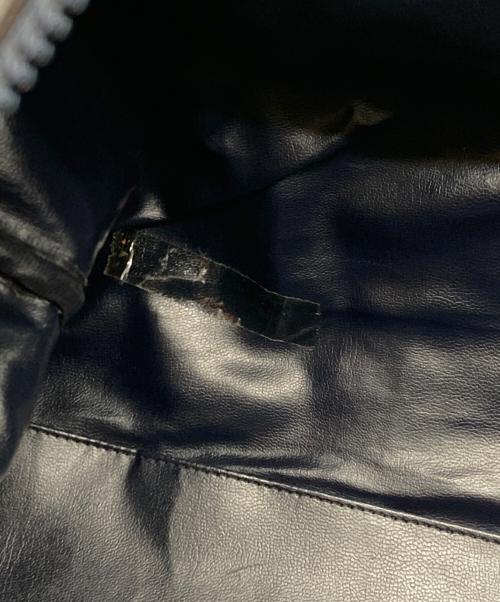 CELINE（セリーヌ）CELINE (セリーヌ) Cマカダム柄ミニボストンバッグ ネイビーの古着・服飾アイテム