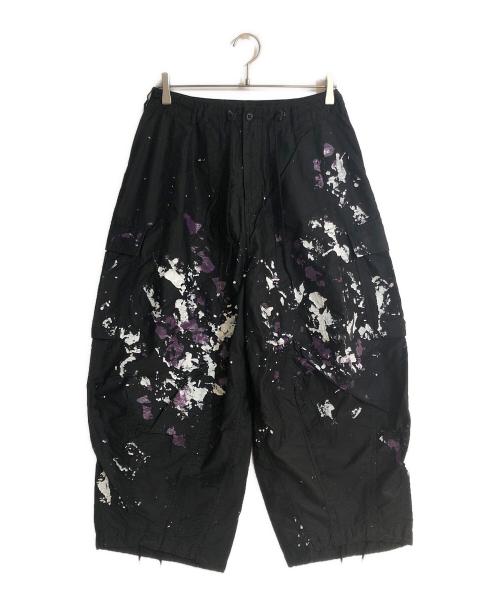 Needles（ニードルズ）Needles (ニードルズ) 別注Paint H.D. Pant ブラック サイズ:１の古着・服飾アイテム