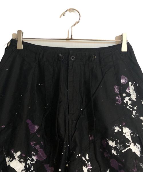 Needles（ニードルズ）Needles (ニードルズ) 別注Paint H.D. Pant ブラック サイズ:１の古着・服飾アイテム