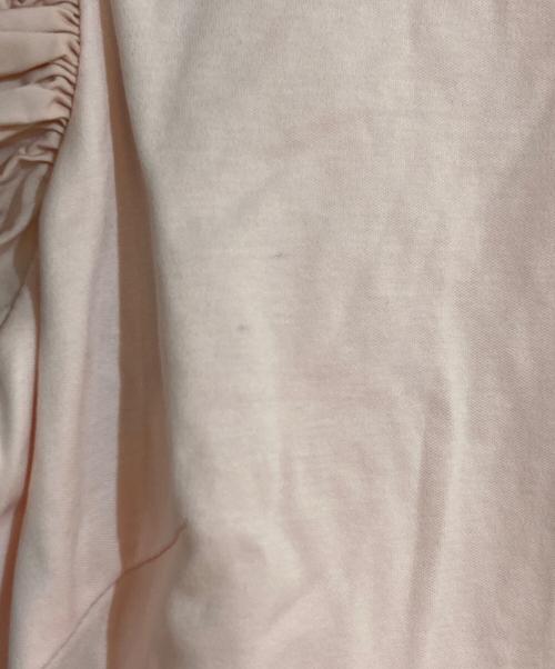 CELFORD（セルフォード）CELFORD (セルフォード) シャーリングスリーブカットソープルオーバー ピンク サイズ:３6の古着・服飾アイテム