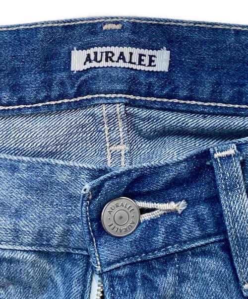AURALEE（オーラリー）AURALEE (オーラリー) SELVEDGE FADED LIGHT DENIM PANTS インディゴ サイズ:3の古着・服飾アイテム