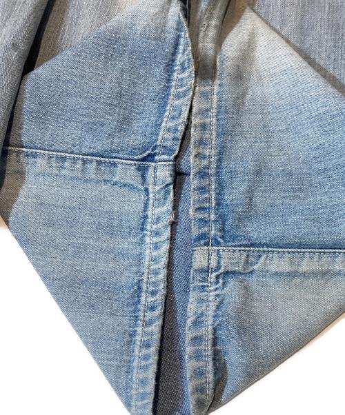 ANCELLM（アンセルム）ANCELLM (アンセルム) ANCELLM AGING PAINTER PANTS／エイジングペインターパンツ インディゴ サイズ:2の古着・服飾アイテム