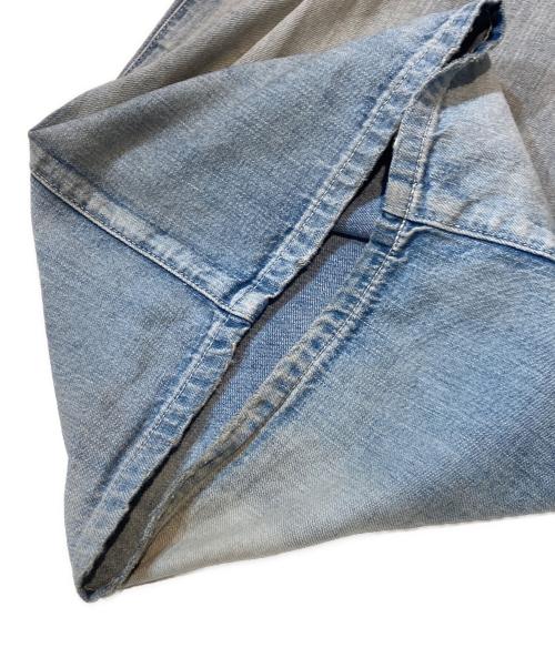 ANCELLM（アンセルム）ANCELLM (アンセルム) ANCELLM AGING PAINTER PANTS／エイジングペインターパンツ インディゴ サイズ:2の古着・服飾アイテム