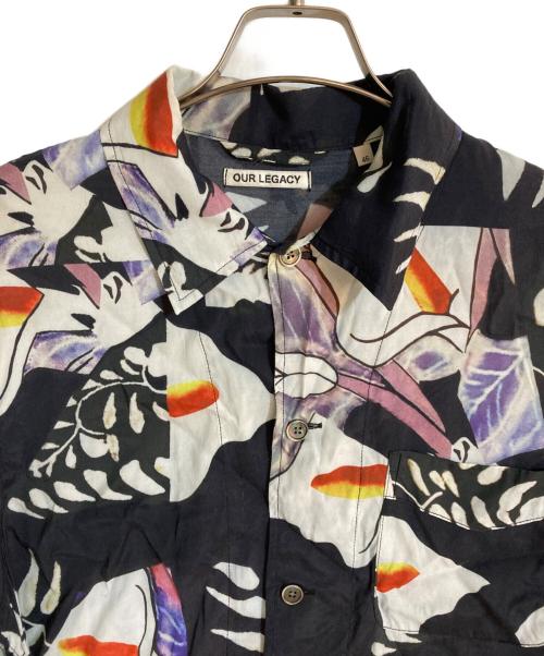 OUR LEGACY（アワーレガシー）OUR LEGACY (アワーレガシー) ボックスショートスリーブシャツ ブラック サイズ:46の古着・服飾アイテム