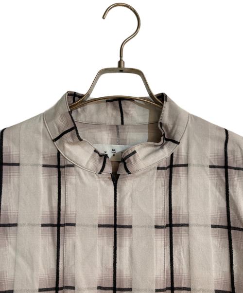 BAL（バル）BAL (バル) PULLOVER MEXICAN STAND SHIRT/プルオーバーメキシカンスタンドシャツ ベージュ サイズ:２の古着・服飾アイテム