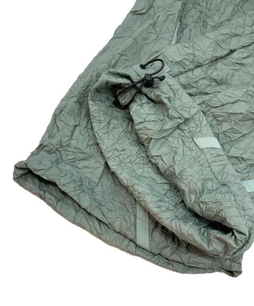 YDOT（ワイドット）YDOT (ワイドット) WRINKLE NYLON OVER PANTS/リンクルナイロンオーバーパンツ グリーン サイズ:Mの古着・服飾アイテム