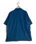 THE NORTHFACE PURPLELABEL (ザ・ノースフェイス パープルレーベル) Nylon Taffeta Field S/S Shirt/ナイロンタフタフィールドシャツ ブルー サイズ:M：10000円