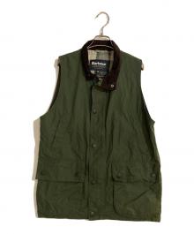 Barbour（バブアー）の古着「Westmorland ノンワックス ベスト／ウェストモーランド」｜グリーン
