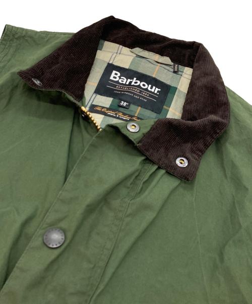 Barbour（バブアー）Barbour (バブアー) Westmorland ノンワックス ベスト／ウェストモーランド グリーン サイズ:38の古着・服飾アイテム