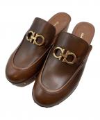 Salvatore Ferragamoサルヴァトーレ フェラガモ）の古着「CLEOME/サボサンダル」｜ブラウン