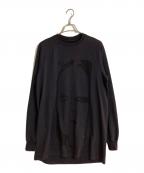 DRKSHDWダークシャドウ）の古着「フェイスプリントロングスウlェット」｜ネイビー