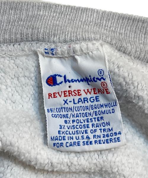 Champion（チャンピオン）Champion (チャンピオン) 90’Sリバースウィーブスウェット グレー サイズ:XLの古着・服飾アイテム