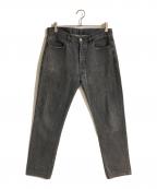 LEVI'Sリーバイス）の古着「USA製先染め501デニムパンツ」｜ブラック