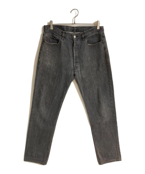 LEVI'S（リーバイス）LEVI'S (リーバイス) USA製先染め501デニムパンツ ブラック サイズ:W34×L32の古着・服飾アイテム