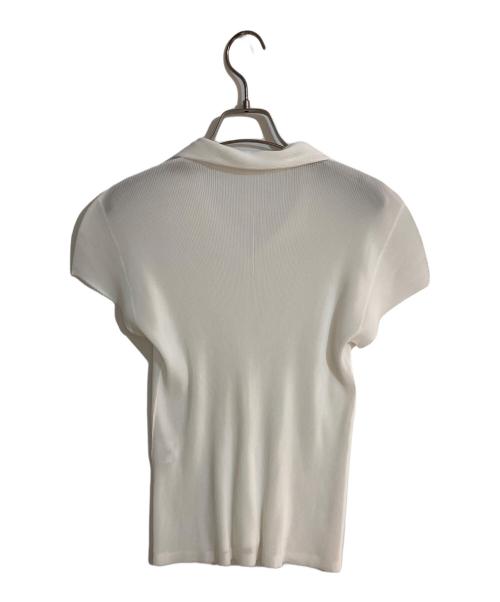 PLEATS PLEASE（プリーツプリーズ）PLEATS PLEASE (プリーツプリーズ) プリーツポロシャツ ホワイト サイズ:不明の古着・服飾アイテム