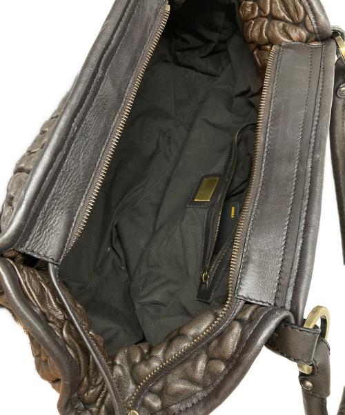 FENDI（フェンディ）FENDI (フェンディ) シェフバッグ ブラウンの古着・服飾アイテム