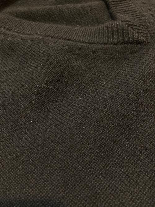 CELINE（セリーヌ）CELINE (セリーヌ) カシミヤVネックニット ブラック サイズ:XLの古着・服飾アイテム