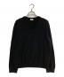 CELINE（セリーヌ）の古着「カシミヤVネックニット」｜ブラック