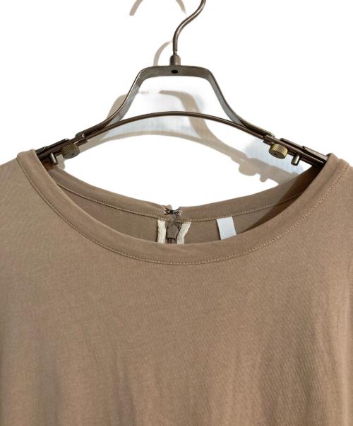 kelen（ケレン）kelen (ケレン) コットンジャージーギャザースリーブオールインワン ベージュ サイズ:FREEの古着・服飾アイテム