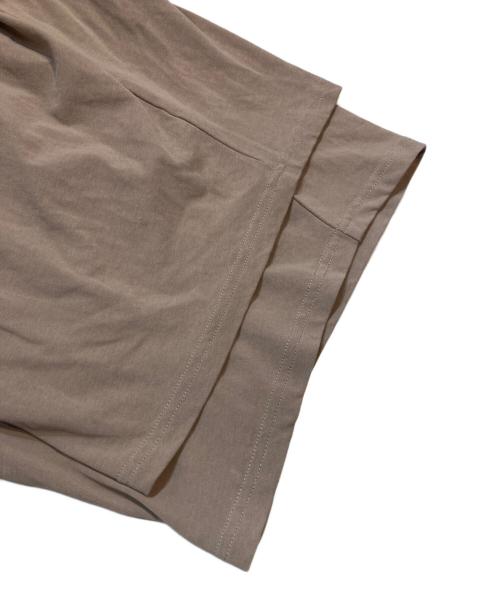 kelen（ケレン）kelen (ケレン) コットンジャージーギャザースリーブオールインワン ベージュ サイズ:FREEの古着・服飾アイテム