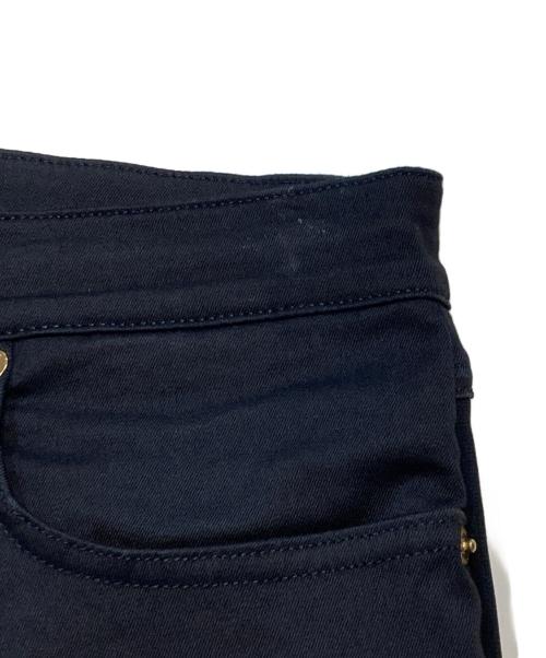 VERSACE（ヴェルサーチェ）VERSACE (ヴェルサーチェ) サイドジップ切替メデューサボタンスキニーパンツ ブラック サイズ:W28の古着・服飾アイテム