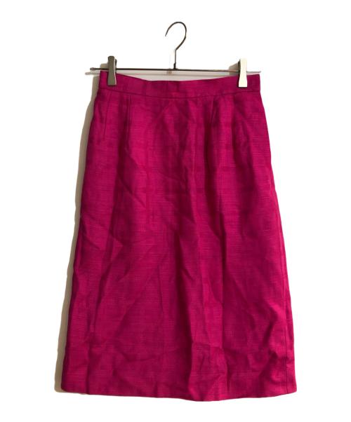 Yves Saint Laurent（イヴサンローラン）Yves Saint Laurent (イヴサンローラン) セットアップスーツ ピンク サイズ:36-38の古着・服飾アイテム