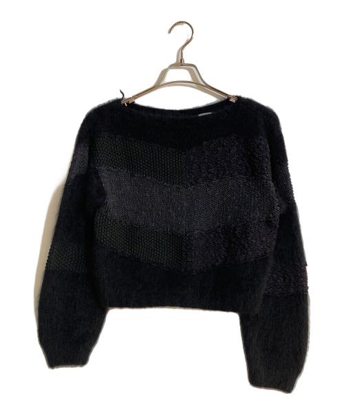 Christian Dior（クリスチャン ディオール）Christian Dior (クリスチャン ディオール) セパレートニット ブラック サイズ:Sの古着・服飾アイテム