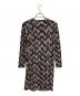 MICHAEL KORS (マイケル・コース) 総柄カシュクールワンピース パープル サイズ:M 未使用品：5000円