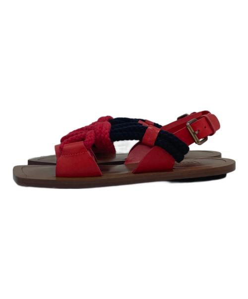 PLAN C（プランシー）Plan C (プランシー) ロープサンダル ブラウン サイズ:36の古着・服飾アイテム