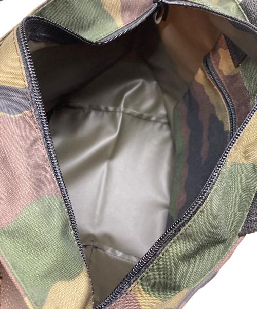 Herve Chapelier（エルベシャプリエ）Herve Chapelier (エルベシャプリエ) 迷彩柄舟型トートバッグ グリーンの古着・服飾アイテム