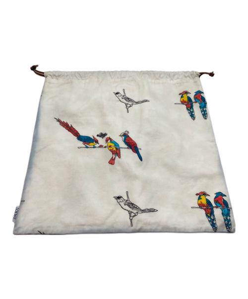 LOEWE（ロエベ）LOEWE (ロエベ) DRAWSTRING POUCH ベージュの古着・服飾アイテム