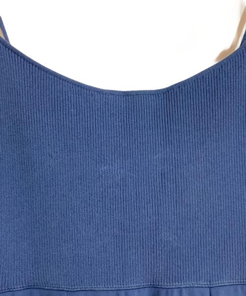 theory（セオリー）theory (セオリー) CREPE COMBO SLIP FLARED DR ブルー サイズ:Sの古着・服飾アイテム
