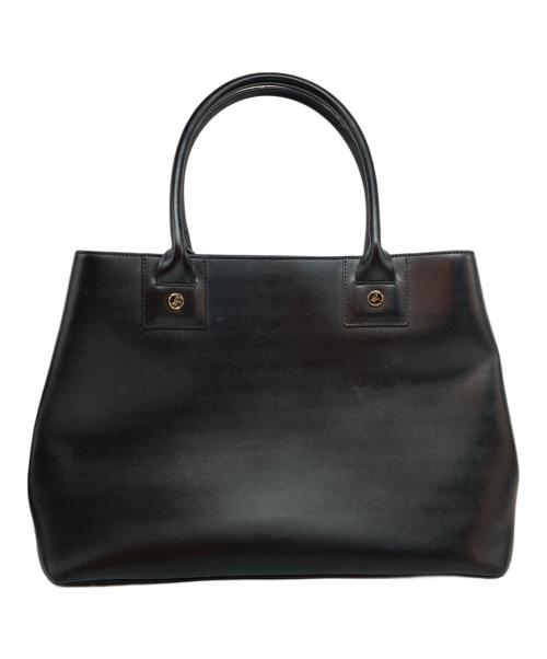 agnes b voyage（アニエスベーボヤージュ）agnes b voyage (アニエスベーボヤージュ) レザートートバッグ ブラックの古着・服飾アイテム