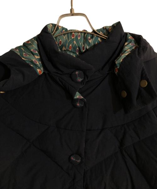 Jocomomola（ホコモモラ）Jocomomola (ホコモモラ) 【リバーシブル】ナイロンワッシャーダウン ネイビー サイズ:Ｌの古着・服飾アイテム