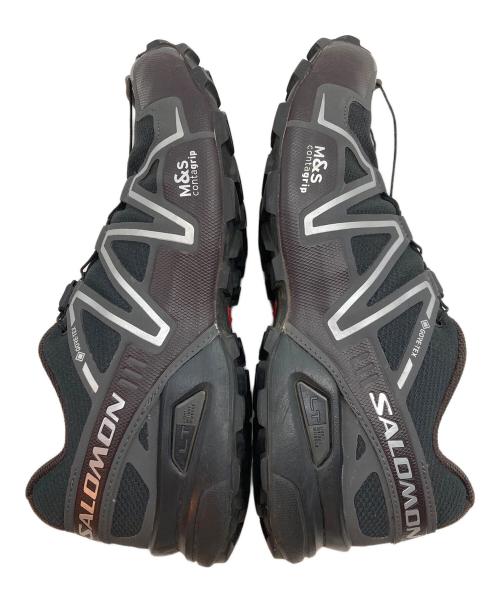 SALOMON（サロモン）SALOMON (サロモン) SPEEDCROSS 3 GTX/スピードクロス 3 ゴアテックス ブラック×ブラウン サイズ:US9の古着・服飾アイテム