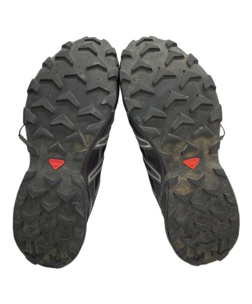 SALOMON（サロモン）SALOMON (サロモン) SPEEDCROSS 3 GTX/スピードクロス 3 ゴアテックス ブラック×ブラウン サイズ:US9の古着・服飾アイテム