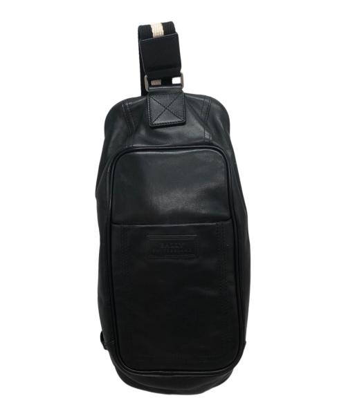 BALLY（バリー）BALLY (バリー) レザーボディバッグ ブラウンの古着・服飾アイテム