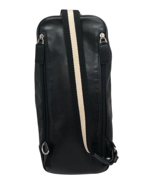 BALLY（バリー）BALLY (バリー) レザーボディバッグ ブラウンの古着・服飾アイテム