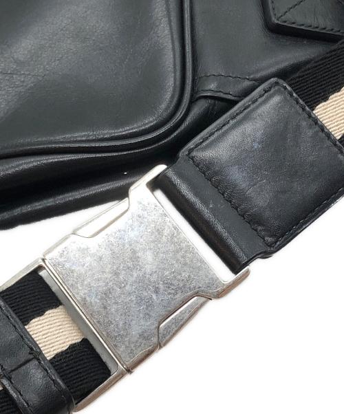 BALLY（バリー）BALLY (バリー) レザーボディバッグ ブラウンの古着・服飾アイテム