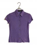 FENDIフェンディ）の古着「オールドストレッチシャツ」｜パープル