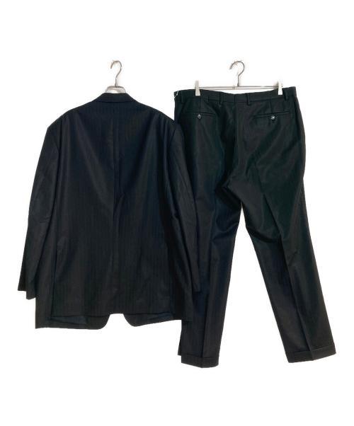 VERSACE（ヴェルサーチェ）VERSACE (ヴェルサーチェ) セットアップスーツ ネイビー サイズ:58の古着・服飾アイテム