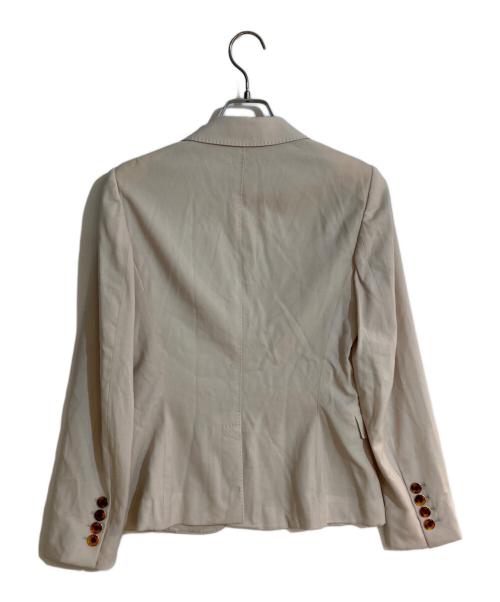GUCCI（グッチ）GUCCI (グッチ) テーラードジャケット ベージュ サイズ:Lの古着・服飾アイテム